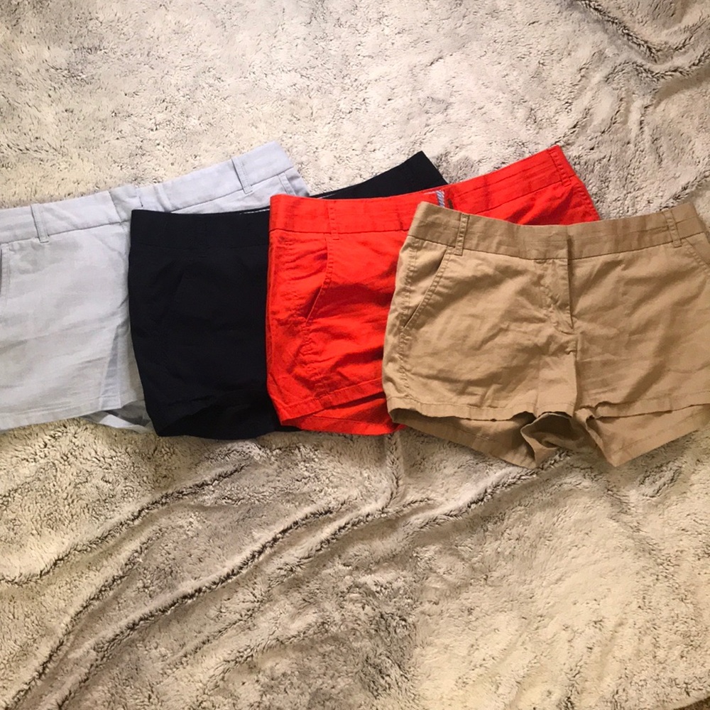 J crew chino shorts! Size 10! Bundle!